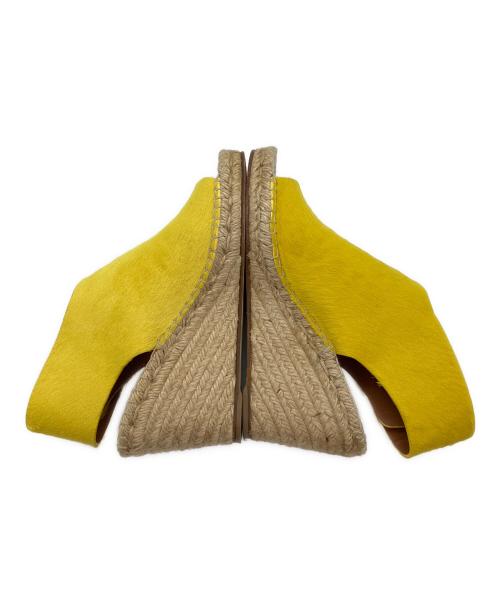 CELINE（セリーヌ）CELINE (セリーヌ) サンダル イエロー サイズ:SIZE 38の古着・服飾アイテム