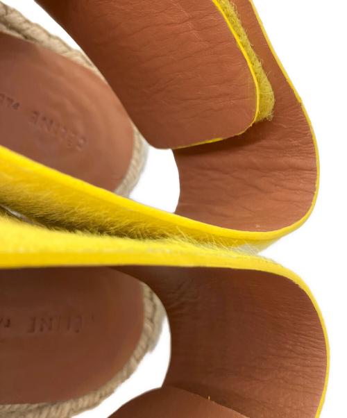 CELINE（セリーヌ）CELINE (セリーヌ) サンダル イエロー サイズ:SIZE 38の古着・服飾アイテム