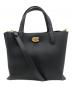 COACH（コーチ）の古着「ウィロウトート24　2WAYバッグ」｜ブラック