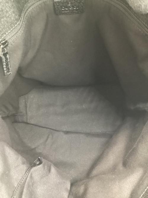 GUCCI（グッチ）GUCCI (グッチ) GGキャンバストートバッグ ブラックの古着・服飾アイテム