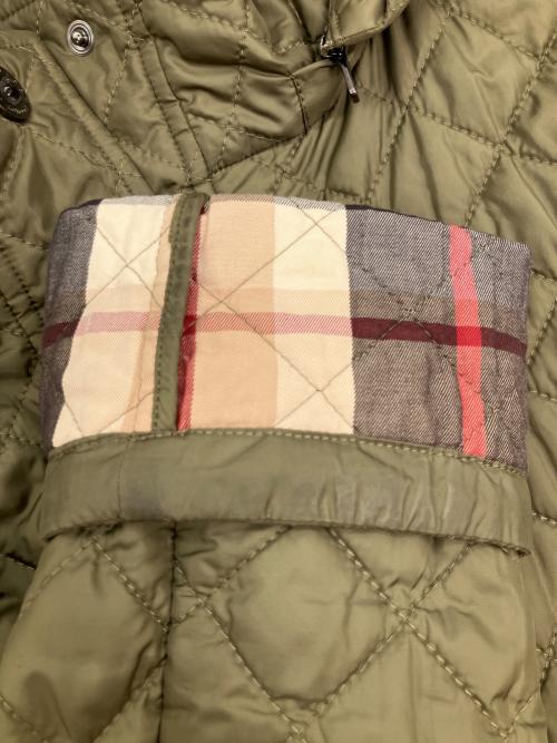 MACKINTOSH LONDON（マッキントッシュ ロンドン）MACKINTOSH LONDON (マッキントッシュ ロンドン) キルティングコート グリーン サイズ:SIZE M（38）の古着・服飾アイテム