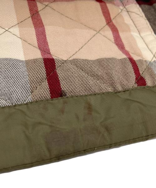 MACKINTOSH LONDON（マッキントッシュ ロンドン）MACKINTOSH LONDON (マッキントッシュ ロンドン) キルティングコート グリーン サイズ:SIZE M（38）の古着・服飾アイテム