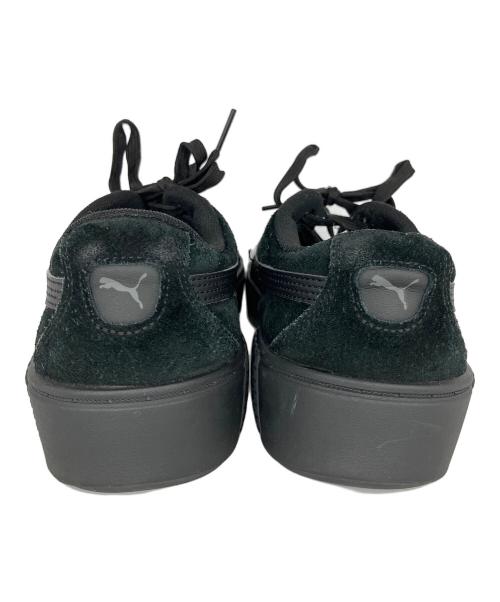 PUMA（プーマ）PUMA (プーマ) SMASH PLATFORM V2 SD スウェードシューズ ブラック サイズ:SIZE 24.5cmの古着・服飾アイテム
