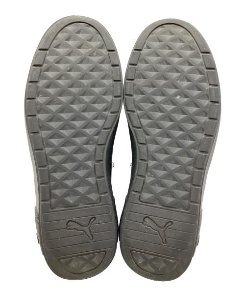 PUMA（プーマ）PUMA (プーマ) SMASH PLATFORM V2 SD スウェードシューズ ブラック サイズ:SIZE 24.5cmの古着・服飾アイテム