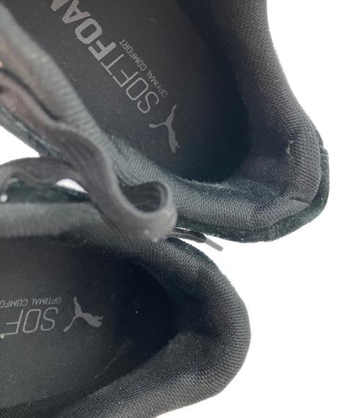 PUMA（プーマ）PUMA (プーマ) SMASH PLATFORM V2 SD スウェードシューズ ブラック サイズ:SIZE 24.5cmの古着・服飾アイテム