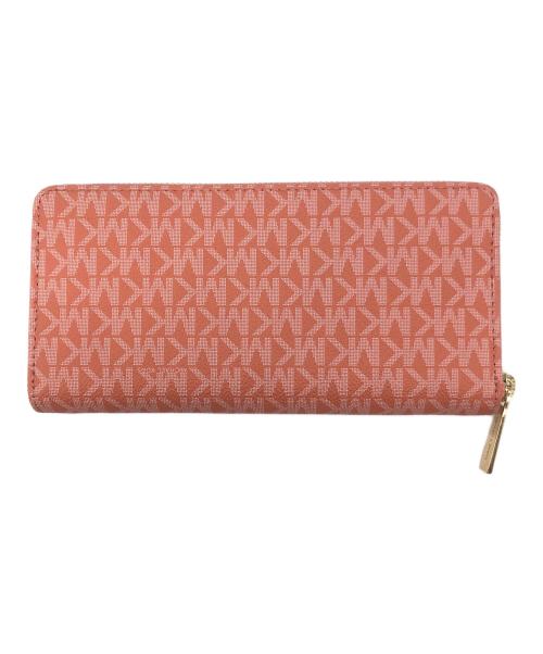 MICHAEL KORS（マイケル・コース）MICHAEL KORS (マイケルコース) 長財布 ピンクの古着・服飾アイテム
