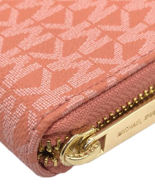 MICHAEL KORS（マイケル・コース）MICHAEL KORS (マイケルコース) 長財布 ピンクの古着・服飾アイテム