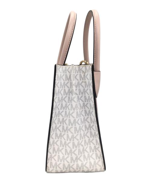 MICHAEL KORS（マイケル・コース）MICHAEL KORS (マイケルコース) ハンドバッグ ピンクの古着・服飾アイテム