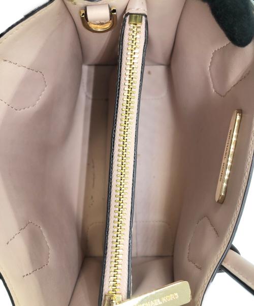MICHAEL KORS（マイケル・コース）MICHAEL KORS (マイケルコース) ハンドバッグ ピンクの古着・服飾アイテム