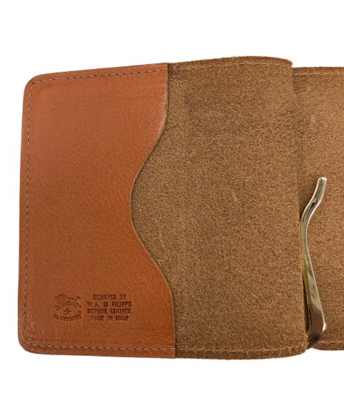 IL BISONTE（イル ビゾンテ）IL BISONTE (イル ビゾンテ) マネークリップ ブラウンの古着・服飾アイテム