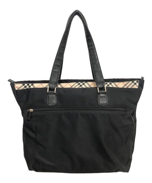BURBERRY（バーバリー）BURBERRY (バーバリー) トートバッグ ブラックの古着・服飾アイテム