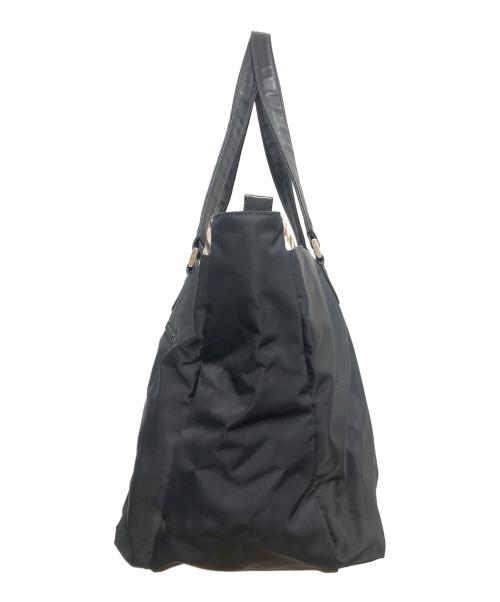 BURBERRY（バーバリー）BURBERRY (バーバリー) トートバッグ ブラックの古着・服飾アイテム