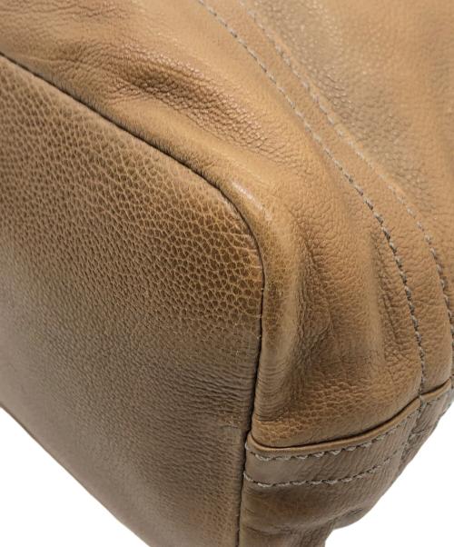 COACH（コーチ）COACH (コーチ) HARRISON East West Satchel（ハリソン イーストウエスト サッチェル） ブラウンの古着・服飾アイテム