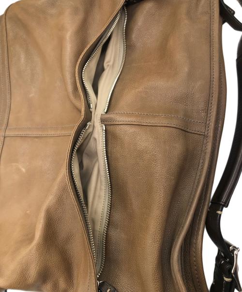 COACH（コーチ）COACH (コーチ) HARRISON East West Satchel（ハリソン イーストウエスト サッチェル） ブラウンの古着・服飾アイテム