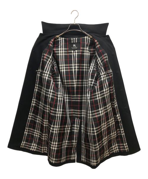 BURBERRY BLACK LABEL（バーバリーブラックレーベル）BURBERRY BLACK LABEL (バーバリーブラックレーベル) ステンカラーコート ブラック サイズ:SIZE Mの古着・服飾アイテム