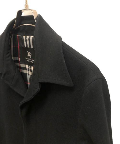 BURBERRY BLACK LABEL（バーバリーブラックレーベル）BURBERRY BLACK LABEL (バーバリーブラックレーベル) ステンカラーコート ブラック サイズ:SIZE Mの古着・服飾アイテム