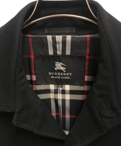 BURBERRY BLACK LABEL（バーバリーブラックレーベル）BURBERRY BLACK LABEL (バーバリーブラックレーベル) ステンカラーコート ブラック サイズ:SIZE Mの古着・服飾アイテム