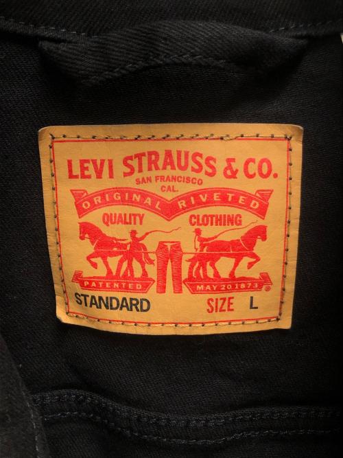 LEVI'S（リーバイス）LEVI'S (リーバイス) STANDARD（スタンダード）デニムジャケット ブラック サイズ:SIZE Lの古着・服飾アイテム