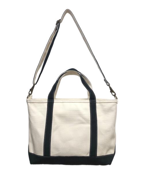 L.L.Bean（エルエルビーン）L.L.Bean (エルエルビーン) 2WAYバッグ ベージュ×ブラックの古着・服飾アイテム