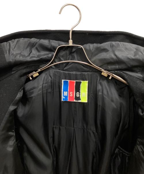 MSGM（エムエスジーエム）MSGM (エムエスジーエム) ポンチョ ブラック サイズ:SIZE 38の古着・服飾アイテム