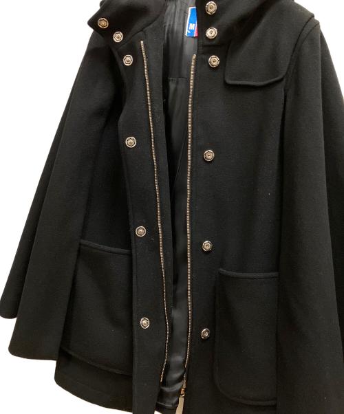 MSGM（エムエスジーエム）MSGM (エムエスジーエム) ポンチョ ブラック サイズ:SIZE 38の古着・服飾アイテム