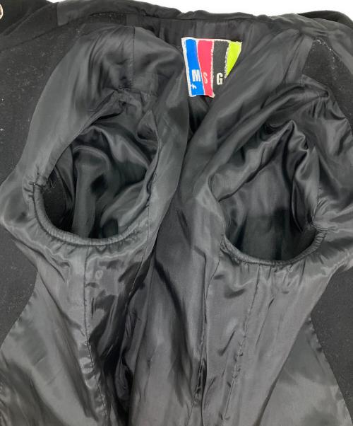 MSGM（エムエスジーエム）MSGM (エムエスジーエム) ポンチョ ブラック サイズ:SIZE 38の古着・服飾アイテム