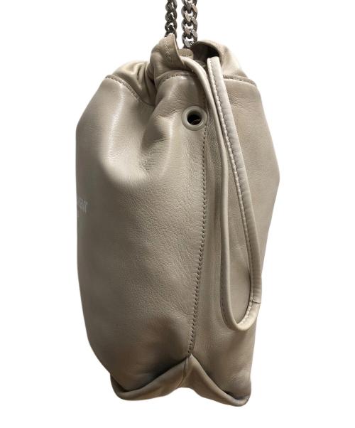 Saint Laurent Paris（サンローランパリ）Saint Laurent Paris (サンローランパリ) テディバケット ショルダーバッグ アイボリーの古着・服飾アイテム