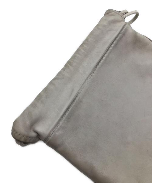 Saint Laurent Paris（サンローランパリ）Saint Laurent Paris (サンローランパリ) テディバケット ショルダーバッグ アイボリーの古着・服飾アイテム