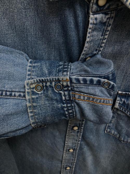 MINEDENIM（マインデニム）MINEDENIM (マインデニム) デニムシャツ インディゴ サイズ:SIZE 3の古着・服飾アイテム