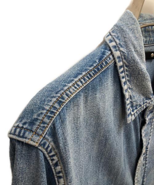 MINEDENIM（マインデニム）MINEDENIM (マインデニム) デニムシャツ インディゴ サイズ:SIZE 3の古着・服飾アイテム