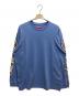 SUPREME（シュプリーム）の古着「Racing intarsia（レーシング インターシャ）　長袖カットソー」｜ブルー