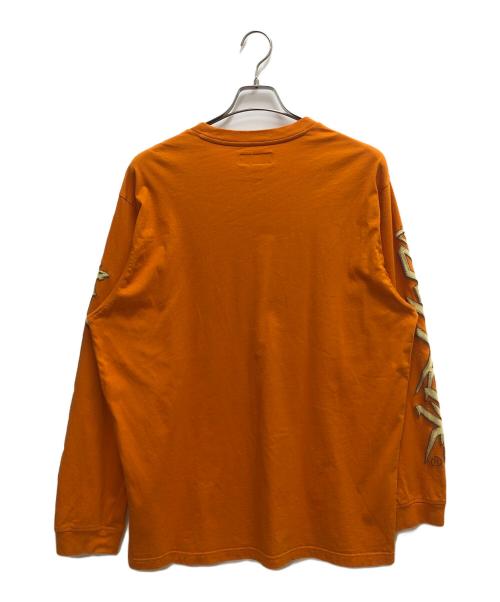 SUPREME（シュプリーム）SUPREME (シュプリーム) 長袖カットソー オレンジ サイズ:SIZE Lの古着・服飾アイテム