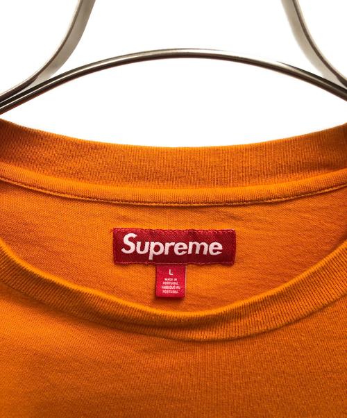 SUPREME（シュプリーム）SUPREME (シュプリーム) 長袖カットソー オレンジ サイズ:SIZE Lの古着・服飾アイテム