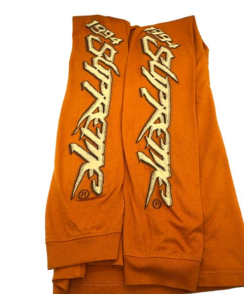 SUPREME（シュプリーム）SUPREME (シュプリーム) 長袖カットソー オレンジ サイズ:SIZE Lの古着・服飾アイテム