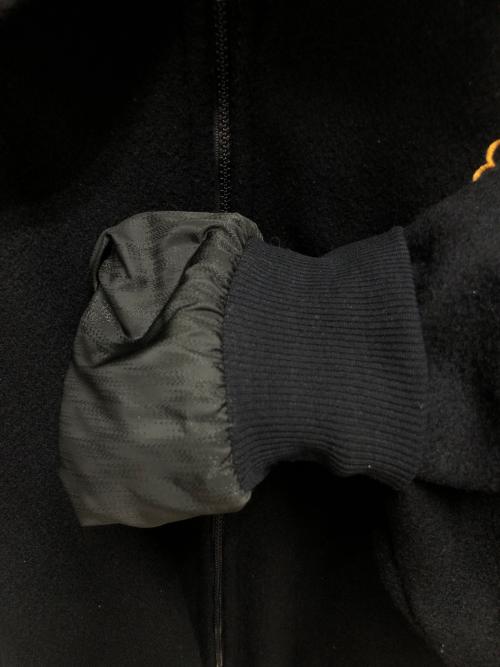 JOHN M GROVE（JOHN M GROVE）JOHN M GROVE (JOHN M GROVE) スタジャン ブラック×オレンジ サイズ:SIZE 54の古着・服飾アイテム