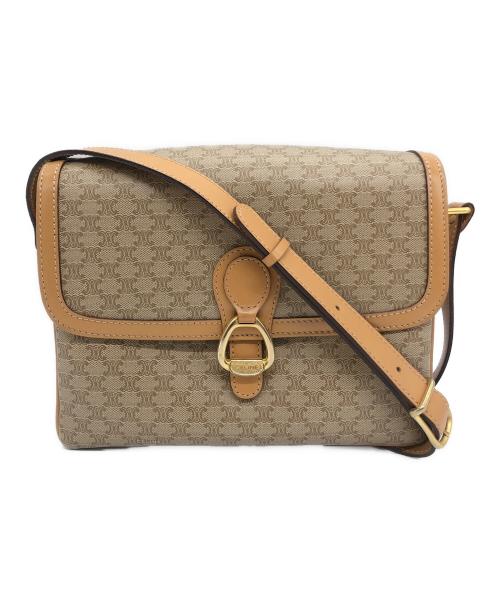 CELINE（セリーヌ）CELINE (セリーヌ) ショルダーバッグ ブラウンの古着・服飾アイテム