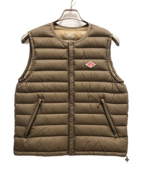 DANTON（ダントン）DANTON (ダントン) インナーダウンベスト ベージュ サイズ:SIZE 38の古着・服飾アイテム