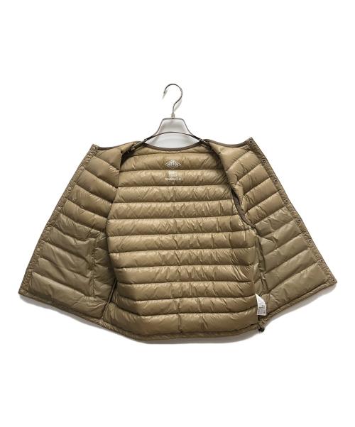 DANTON（ダントン）DANTON (ダントン) インナーダウンベスト ベージュ サイズ:SIZE 38の古着・服飾アイテム