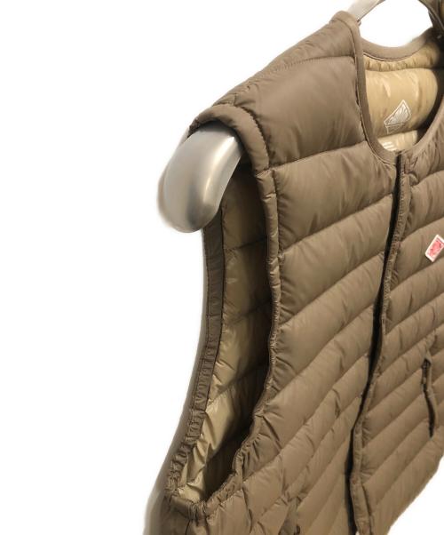 DANTON（ダントン）DANTON (ダントン) インナーダウンベスト ベージュ サイズ:SIZE 38の古着・服飾アイテム