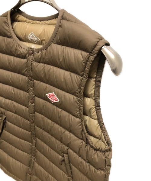 DANTON（ダントン）DANTON (ダントン) インナーダウンベスト ベージュ サイズ:SIZE 38の古着・服飾アイテム