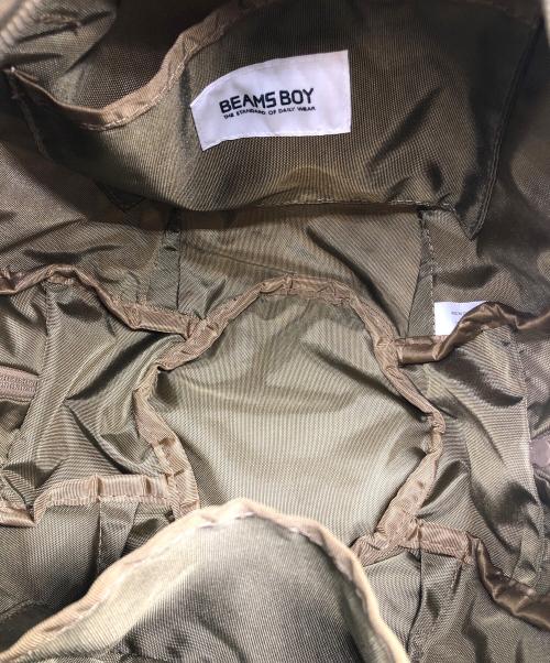 BEAMS BOY（ビームスボーイ）BEAMS BOY (ビームスボーイ) BRIEFING (ブリーフィング) ヘルメット2WAYバッグ ベージュの古着・服飾アイテム