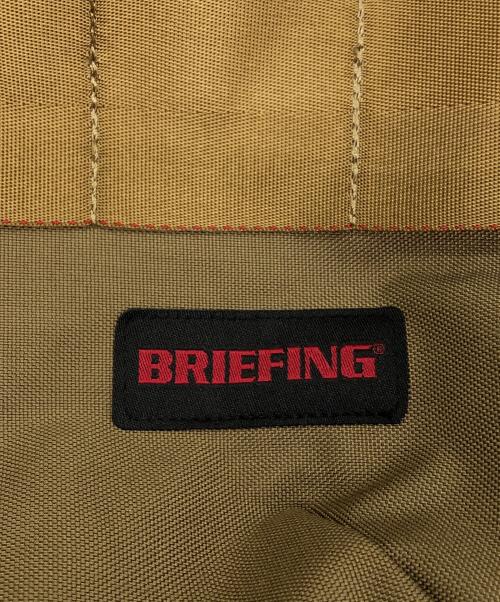 BEAMS BOY（ビームスボーイ）BEAMS BOY (ビームスボーイ) BRIEFING (ブリーフィング) ヘルメット2WAYバッグ ベージュの古着・服飾アイテム