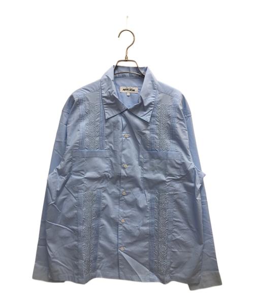 FUCKING AWESOME（ファッキンオーサム）FUCKING AWESOME (ファッキンオーサム) 長袖シャツ スカイブルー サイズ:SIZE Lの古着・服飾アイテム