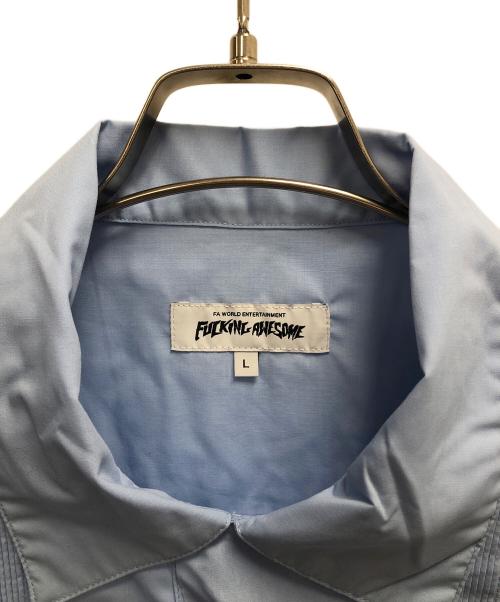 FUCKING AWESOME（ファッキンオーサム）FUCKING AWESOME (ファッキンオーサム) 長袖シャツ スカイブルー サイズ:SIZE Lの古着・服飾アイテム