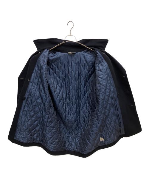 CHEMISE LACOSTE（シュミーズ ラコステ）CHEMISE LACOSTE (シュミーズ ラコステ) ウールコート Pコート ネイビー サイズ:SIZE 3の古着・服飾アイテム