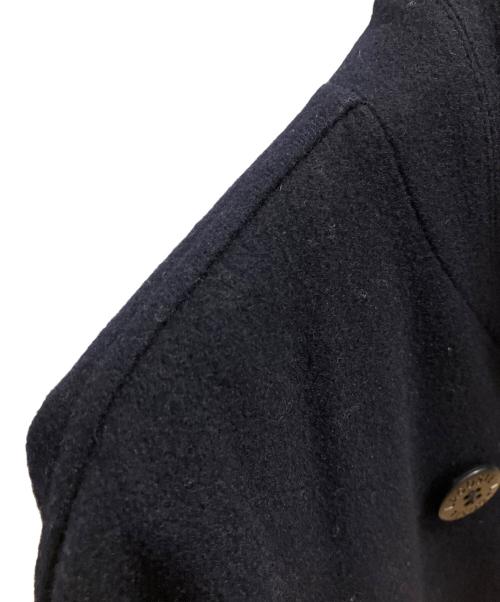 CHEMISE LACOSTE（シュミーズ ラコステ）CHEMISE LACOSTE (シュミーズ ラコステ) ウールコート Pコート ネイビー サイズ:SIZE 3の古着・服飾アイテム