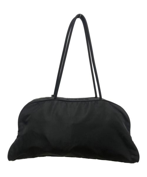 PRADA（プラダ）PRADA (プラダ) NEW TESSUTO SPO ミニボストンバッグ ブラックの古着・服飾アイテム