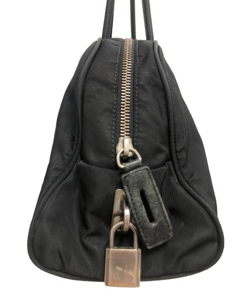 PRADA（プラダ）PRADA (プラダ) NEW TESSUTO SPO ミニボストンバッグ ブラックの古着・服飾アイテム