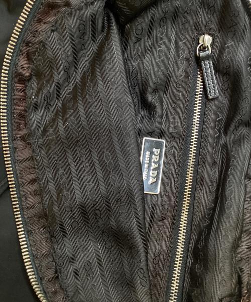 PRADA（プラダ）PRADA (プラダ) NEW TESSUTO SPO ミニボストンバッグ ブラックの古着・服飾アイテム