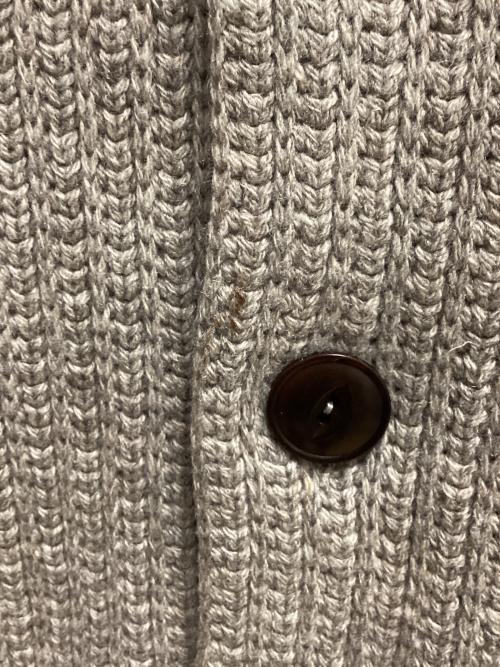 Zanone（ザノーネ）Zanone (ザノーネ) ニットジャケット オレンジ×グレー サイズ:SIZE 46の古着・服飾アイテム